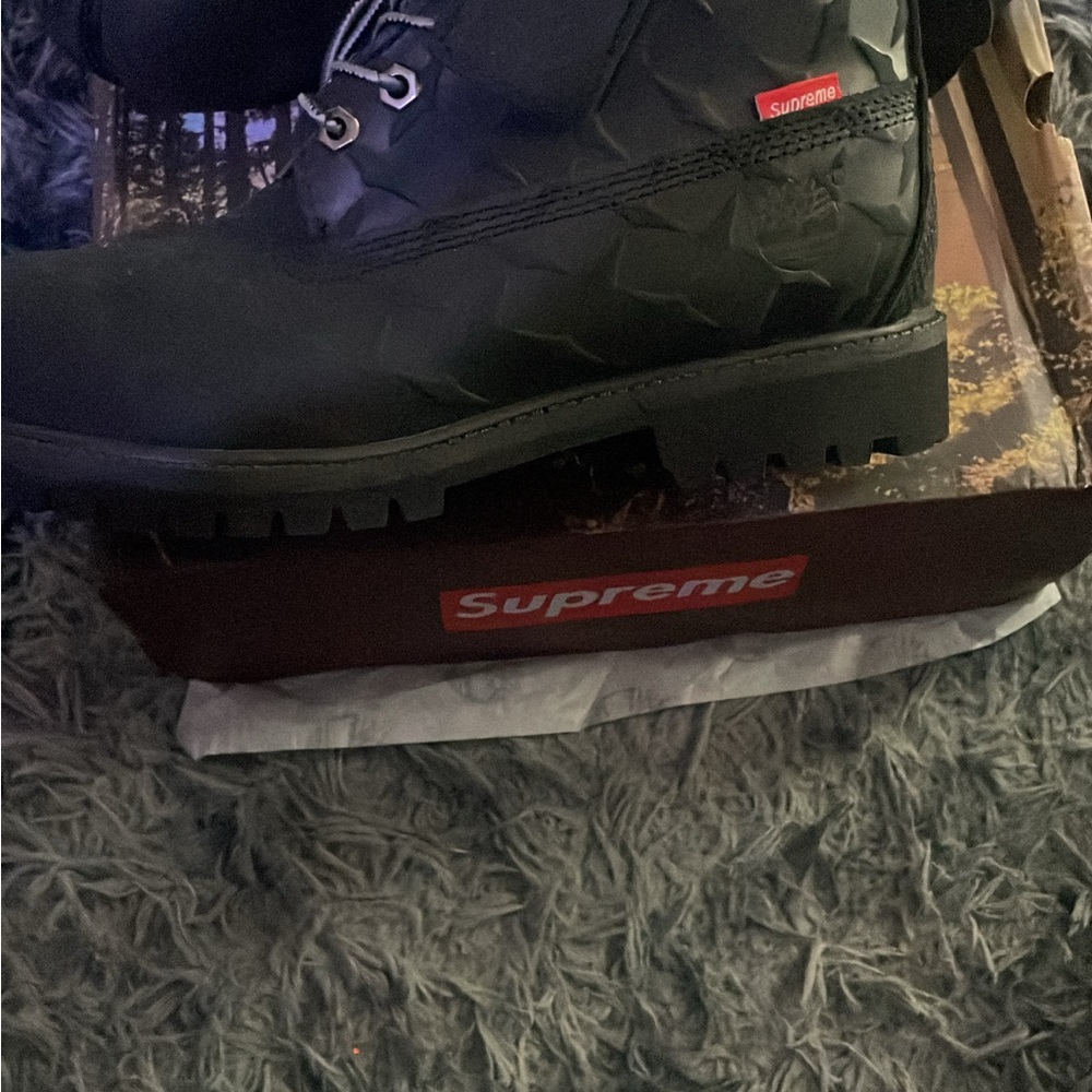Timberland Supreme x 6 Inch Premium Waterproof Boot Embossed Diamond Plate